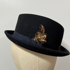 100% Wool Pork Pie Fedora